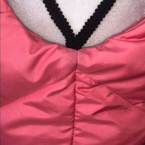 Jcrew salmon pink feather puffer vest size XS - Picture 4 of 6